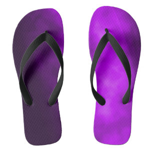 Flops à tongs de fumée pourpre