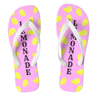 Flops à tongs de soie Lemondade