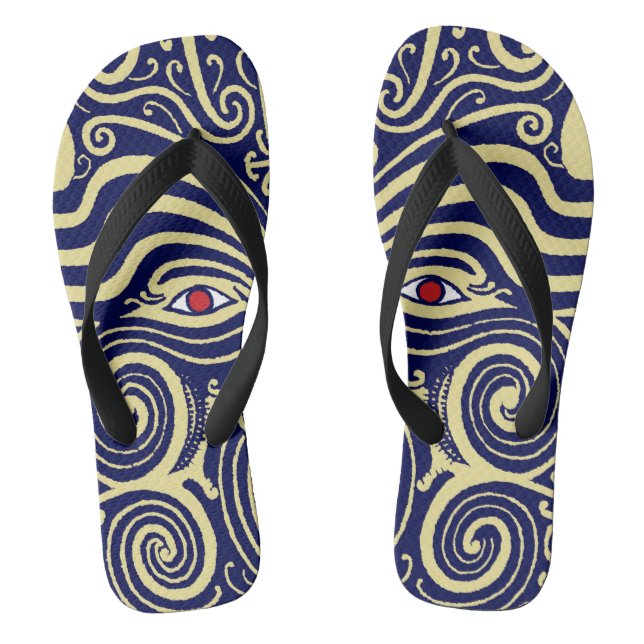 Flops à tongs indiens tribaux maori - Zorries (Semelle)