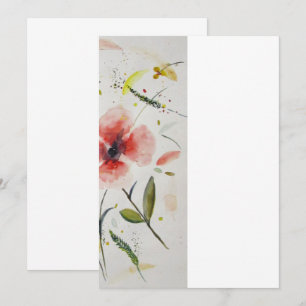 Flor wedding invitation