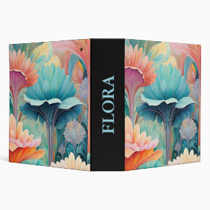 Flora 2 Floral Pastel Classeur