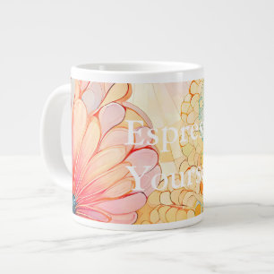 Flora 5 Floral Pastel Spécialité Mug