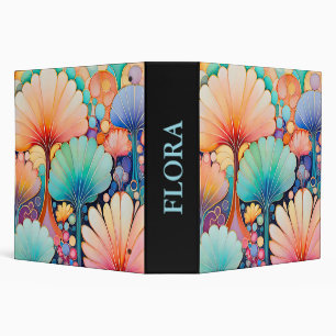 Flora 6 Floral Pastel Classeur