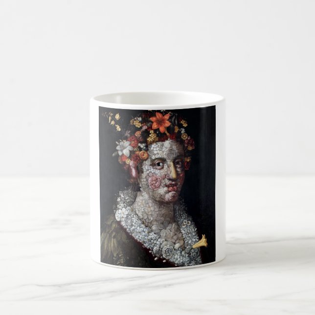 Flora, Arcimboldo Coffee Mug (Center)
