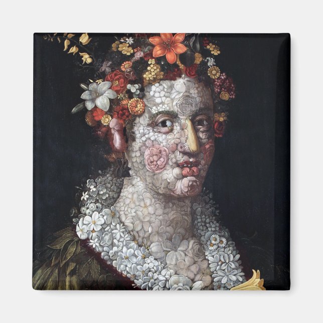 Flora, Arcimboldo Magnet (Front)