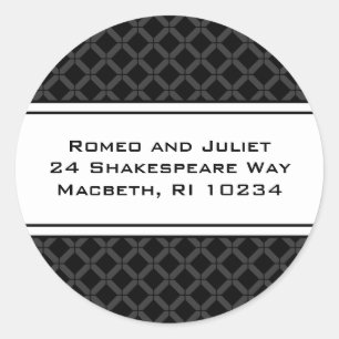 Flora Bee Étiquette de adresse