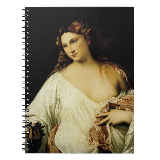 Flora, by Titian Notebook (Front)