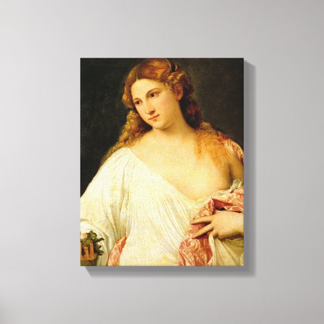 Flora Canvas Print (Front)