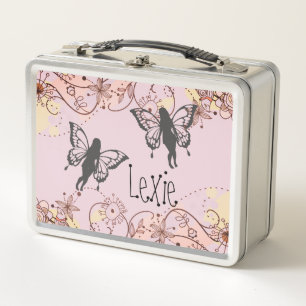 Flora Fantasy Fairies  Metal Lunch Box