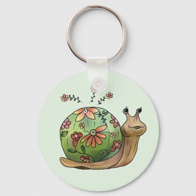 Flora   keychain (Front)