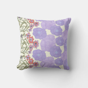 Flora Obscura – Coussin décoratif à impression flo