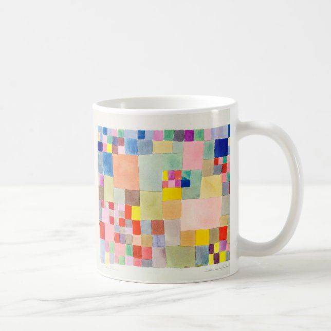 Flora on sand , Paul Klee Coffee Mug (Right)