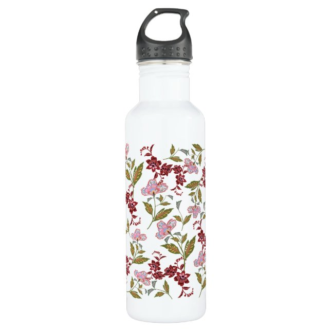 flora patterns 710 ml water bottle (Front)