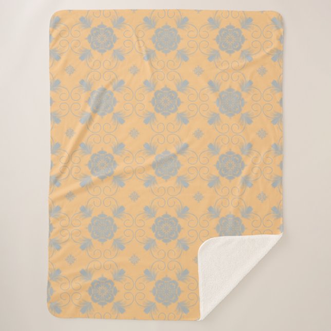 Flora Royale Floral Art Blanket (Front)