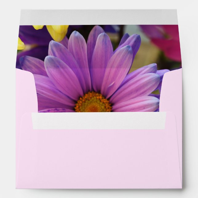 Flora Summer Daisy Envelope Envelope (Back (Bottom))