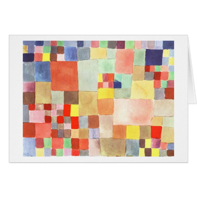 Flora sur le sable par Paul Klee (Devant horizontal)