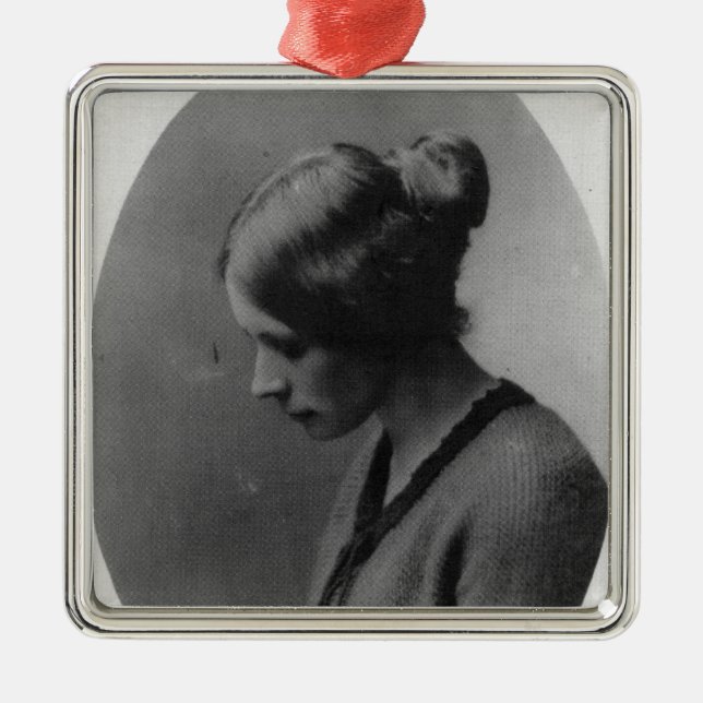 Flora Thompson Metal Ornament (Front)