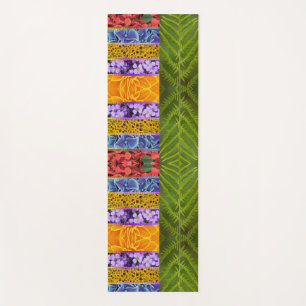 flora tiles yoga mat