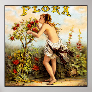 Flora Tobacco Poster