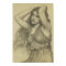 Flora with Long Hair