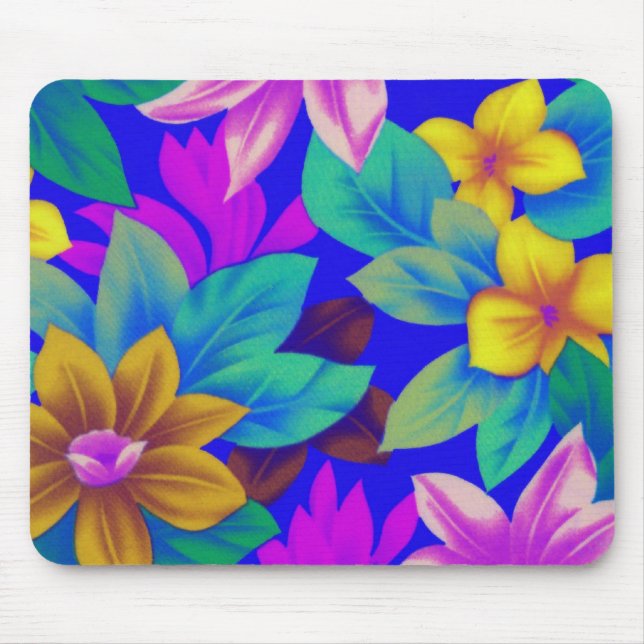Floral1i2 Mouse Pad (Front)