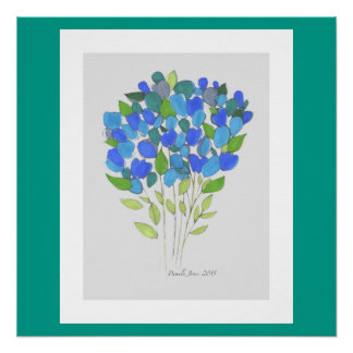 Floral #02 20" x 20" Perfect Poster