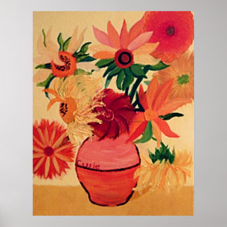 Floral 06` poster