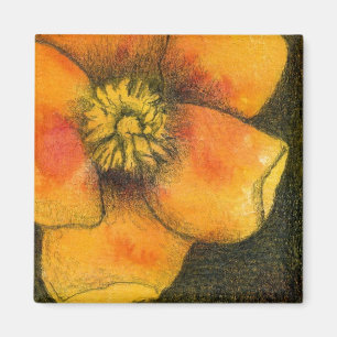 "Floral #1" Floral Magnet