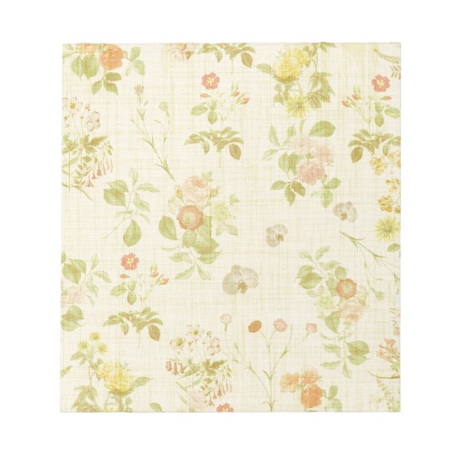 Floral 2 notepad (Front)