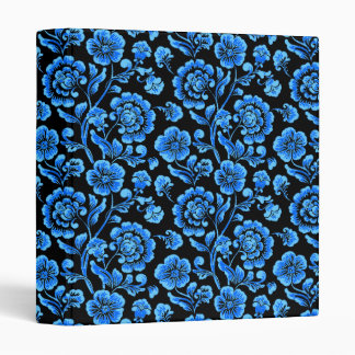 Floral 3 Ring Binder
