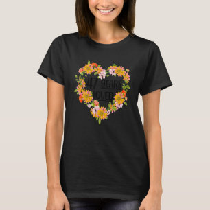 Floral 47 Years Old Birthday 47 Years Loved 47th B T-Shirt
