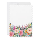 Floral 90e anniversaire Invitation Parties scintil