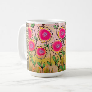 Floral Abstract 16 Coffee Mug