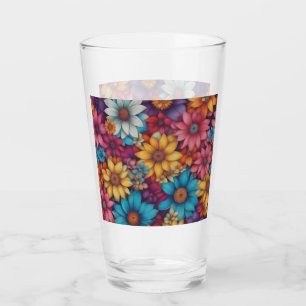 Floral Abstract #39  Glass