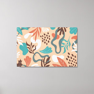  Floral Abstract Canvas Print