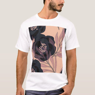 Floral abstract elegance, artistic background. T-Shirt