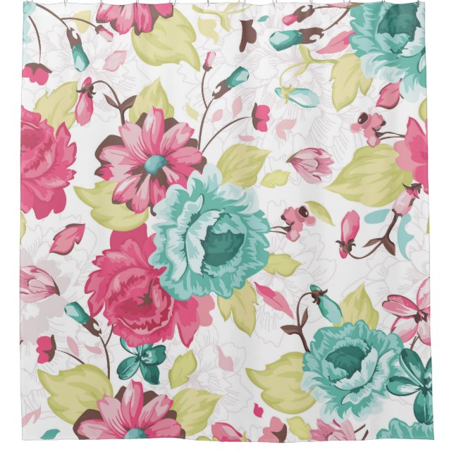 Floral Abstract Elegance Seamless Background. (Front)