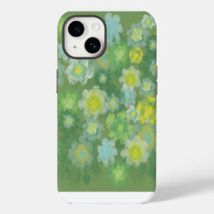 Floral Abstract Salty Watercolor Painting iPhone 14 Case