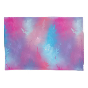 Floral abstraction pillowcase