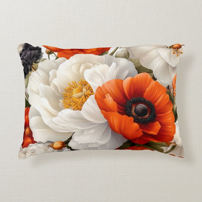 Floral Accent Pillow (Front)
