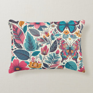 Floral Accent Pillow