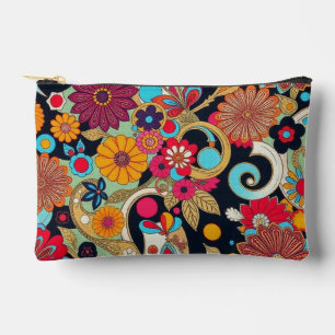 Floral Accessory Pouch