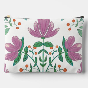 Floral Accessory Pouch