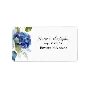 Floral Address Labels for Wedding