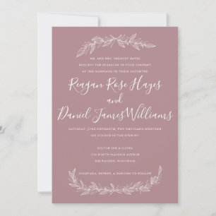 floral adoration invitation