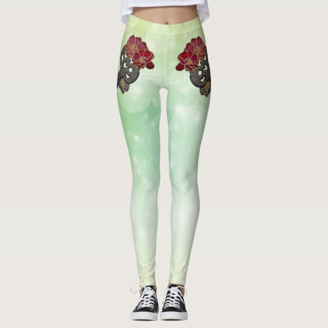 Floral Alchemy Leggings (Front)