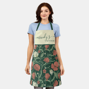 Floral All-Over Print Apron