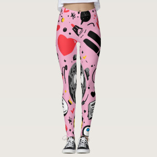 Floral All-Over Print Leggings
