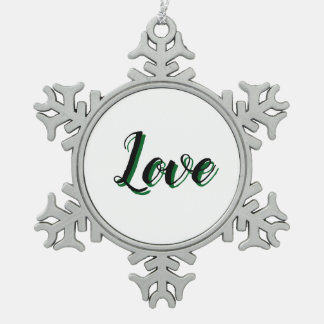 Floral Anatomy - Vertebrae, Hip Bone Snowflake Pewter Christmas Ornament