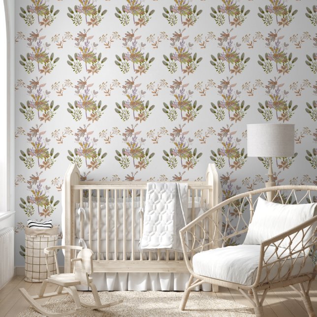 floral and birds wallpaper (Kids)